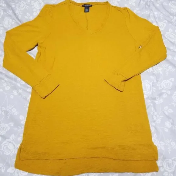 Adrianna Papell Long Sleeve Oversized Tunic - small - Picture 1 of 8